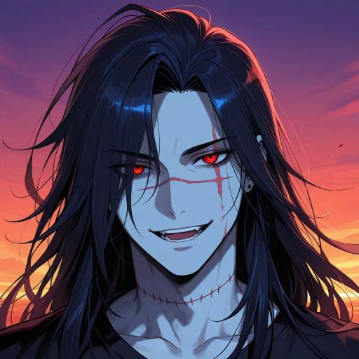 Mysterious Handsome Man at Sunset Mysterious Handsome Man at Sunset