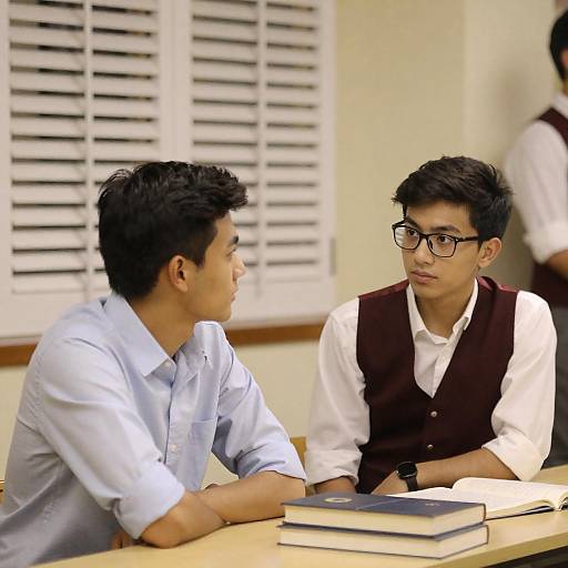 Intimate Indoor Moment Between Friends