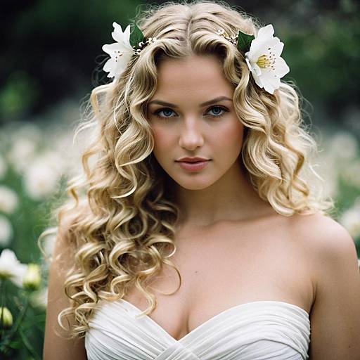 Realistic Portrait of Aphrodite Goddess