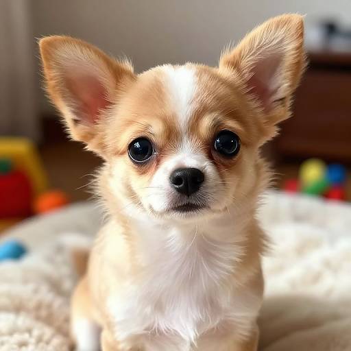 Curious Puppy Close-Up Digital Painting