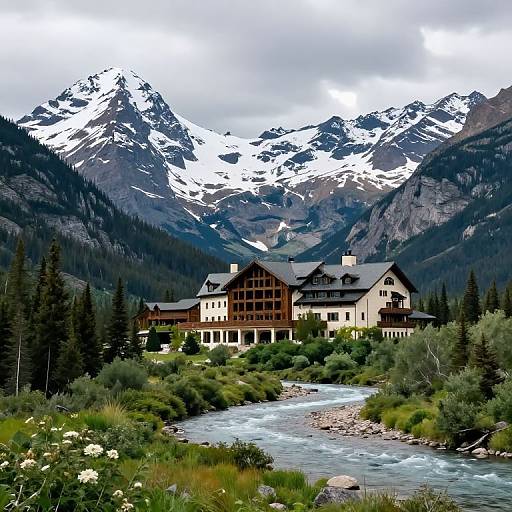 Majestic Rocky Mountains and Glacier Park