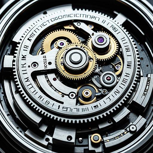 Sleek Android Repairing Mechanical Clockwork