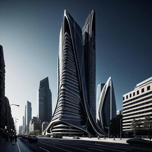 Futuristic Skyscraper by Zaha Hadid Architects