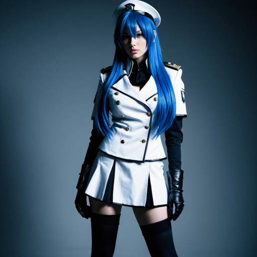 Esdeath Cosplay Costume Full Body Shot