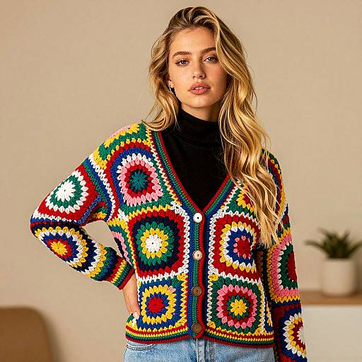 Vibrant Portrait of a Young Woman