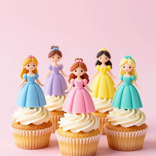 Whimsical Fairy Cupcake Toppers