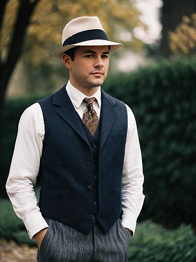 Gatsby Style Formal Male Portrait
