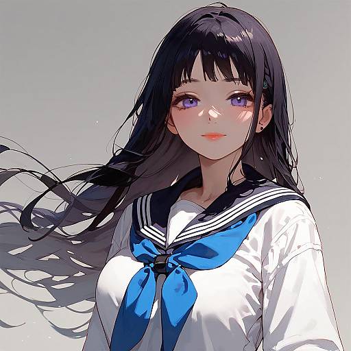 Chitanda Anime Girl Portrait