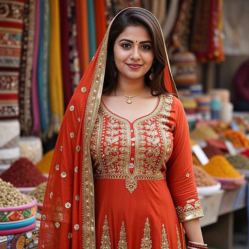 Traditional Punjabi Frock Suit Design