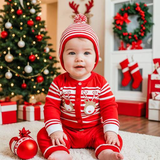 Adorable Baby Girl Christmas Outfit Display Adorable Baby Girl Christmas Outfit Display