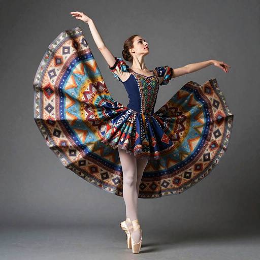 Surreal Russian Ballerina Masterpiece