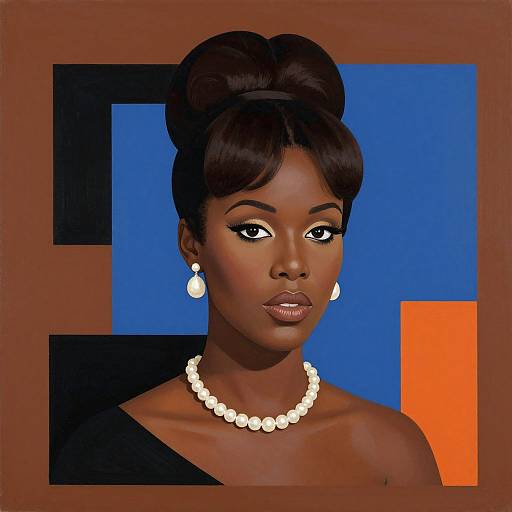 Modernist Portrait with Cubist Vibes