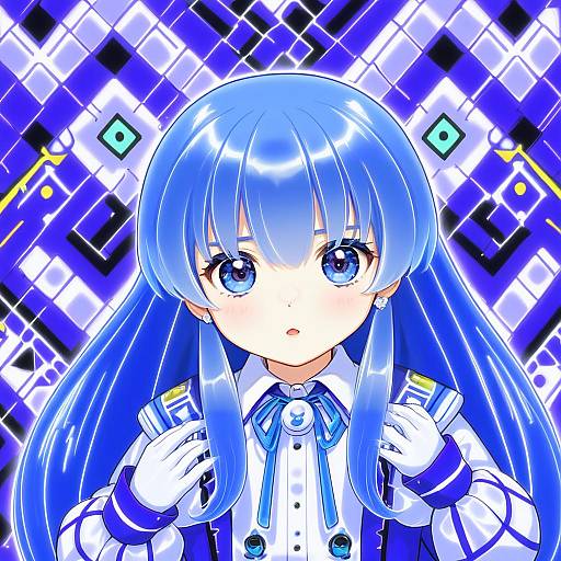 Illustration of Hacka doll 3, hacka doll in the style of Horiguchi yukiko