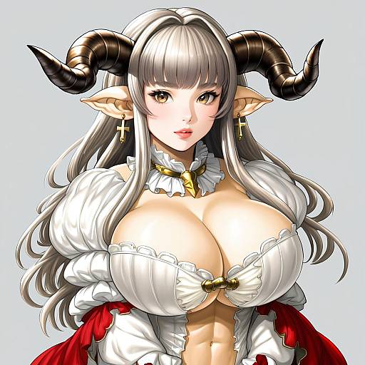 Illustration of Alicia (granblue fantasy), granblue fantasy in the style of Huke