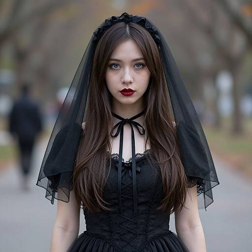 Halloween Gothic Bride Portrait
