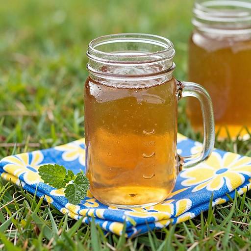 Golden Southern Sweet Tea Outdoors
