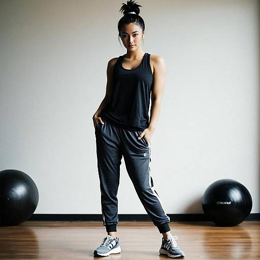 Solo Workout Fashion: Comfy Outfit for Women