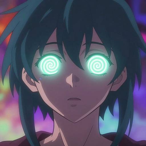 Anime Hypnotized Character Portrait