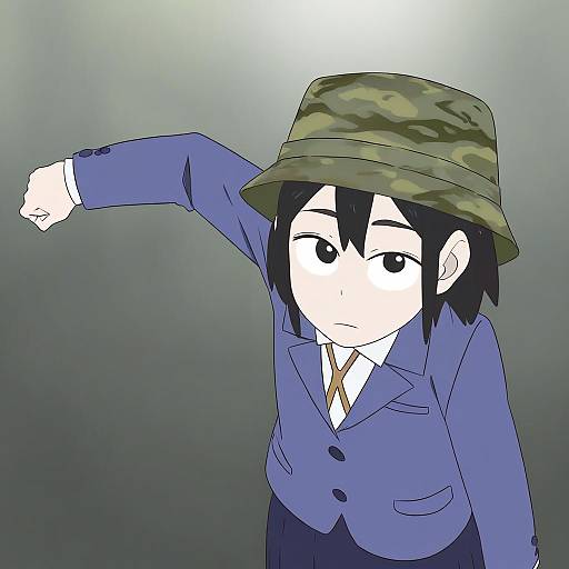 Illustration of Asakusa midori, eizouken ni wa te wo dasu na! in the style of Okuda yasuhiro