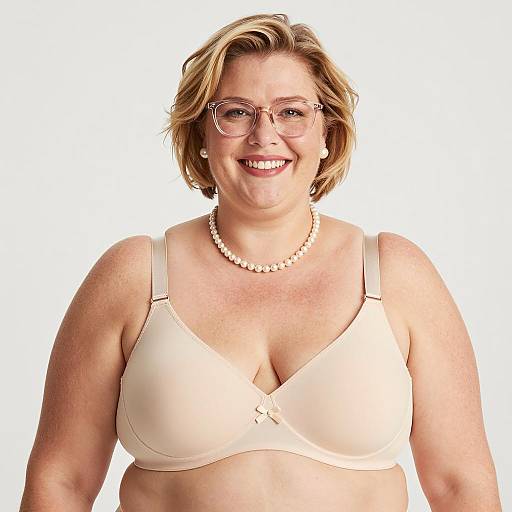 Confident Plus-Size Woman in Style