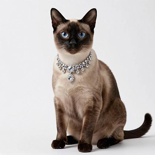 Luxurious Portrait of a Birman Cat