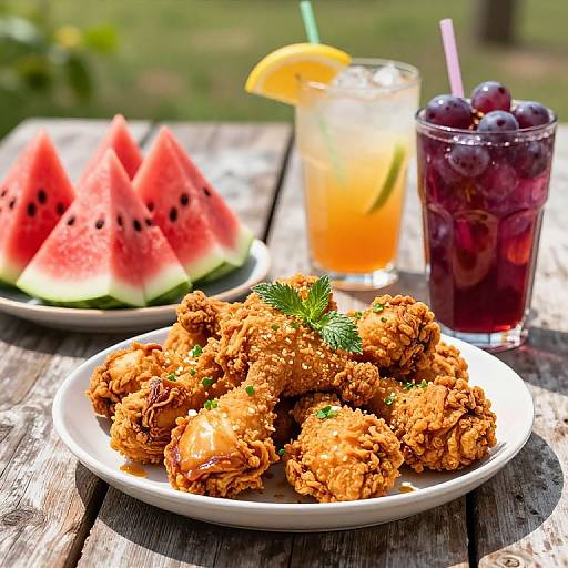 Vibrant Summer Picnic Feast