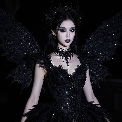 Ultra-HD Gothic Faerie Portrait