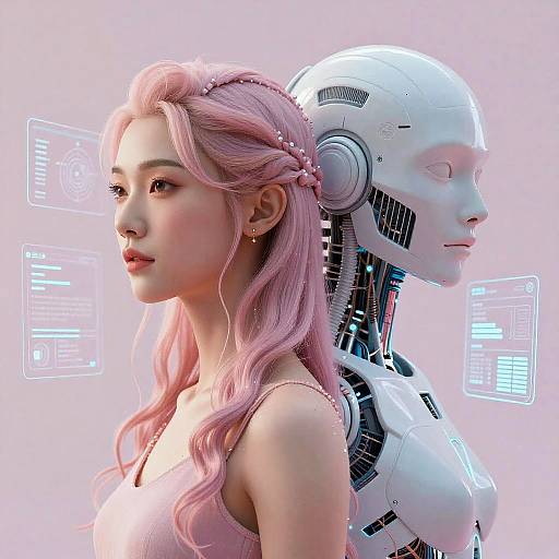 Surreal Transgender AI Fusion Art