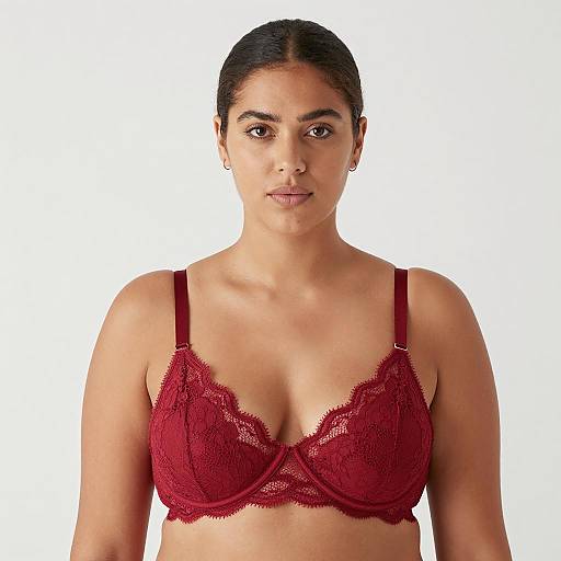 Elegant Portrait of a Woman in Lace