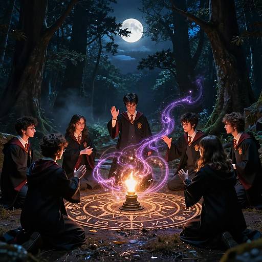 Harry Potter Rangers' Secret Ritual