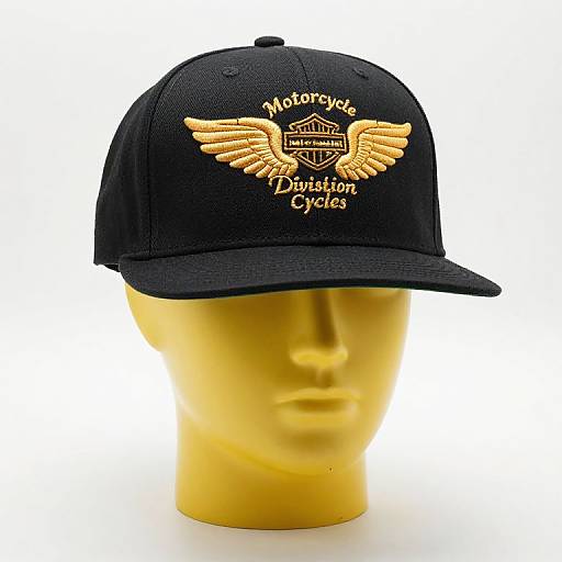 Black Harley-Davidson Snapback Hat