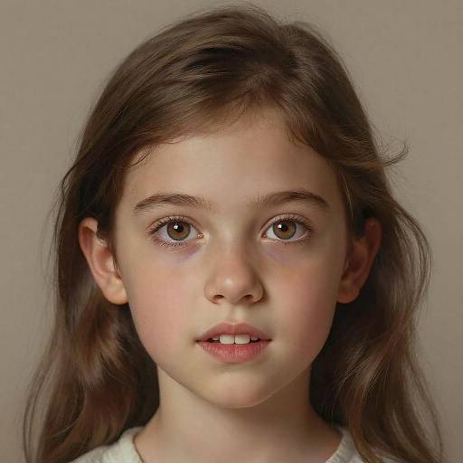 Ultra Realistic Portrait of a Young Girl
