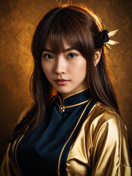 Cosplay Woman in Nobara Kugisaki Costume