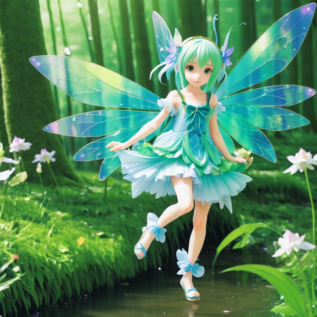 Malformed Fairy Anime Characters Design