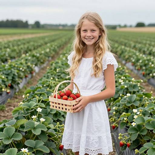 Strawberry Harvest by Kajsa