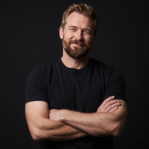 Confident Middle-Aged Man Portrait