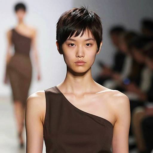 Pompadour Fade on Fashion Runway