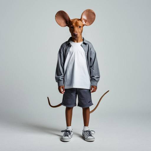 Pre Vizsla Costume Full Body Portrait