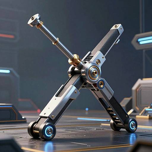 Futuristic Sleek Catapult Design