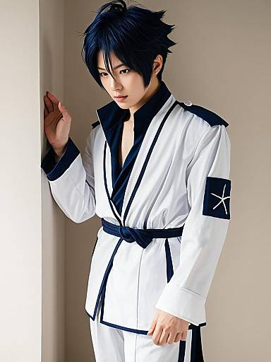 Cosplayer in Yusuke Urameshi Costume
