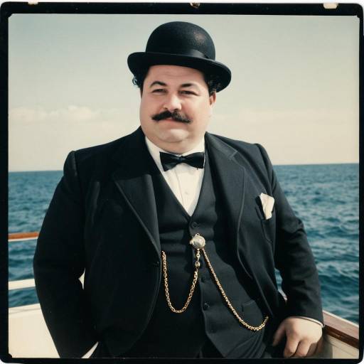 Oliver Hardy Saps at Sea Cosplay Costume