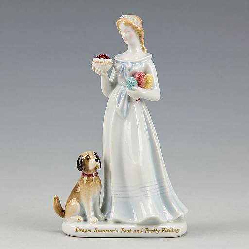 Lladro Porcelain Figurine Vintage Charm