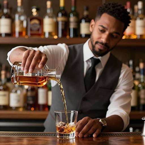 Whiskey Pouring at Smith on Capitol