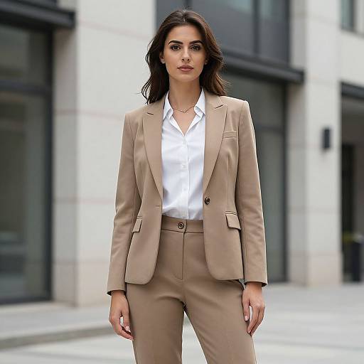 Woman in Smart Business Attire