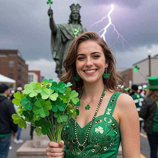 Photorealistic St. Patrick's Day Portrait