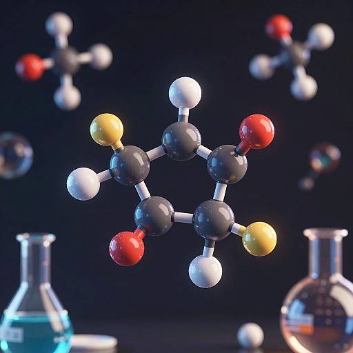 3D Molecular Visualization of Chemical Research