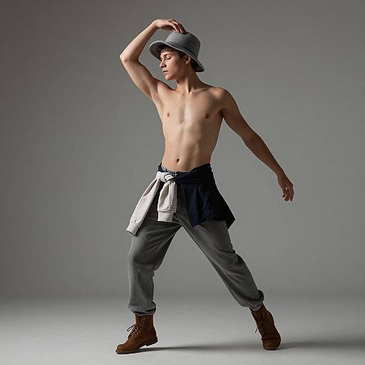 Realistic Solo Costume Dance Portrait