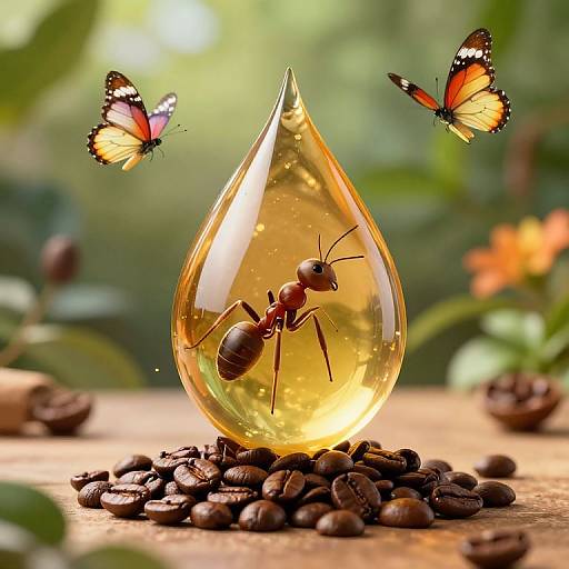 Barista Ant Brewing Coffee Magic