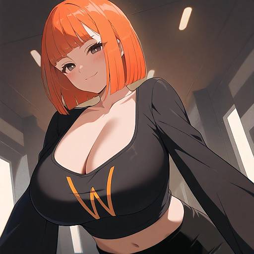 Illustration of Mother (yoru mac), mcdonald's in the style of Cygnus (cygnus7)