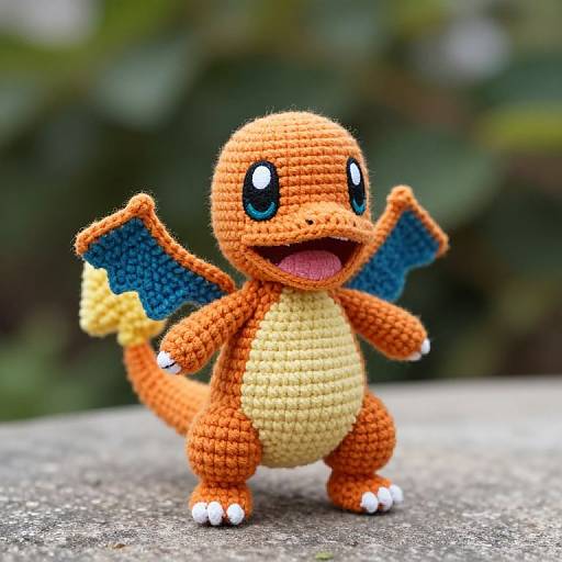 Handmade Crochet Amigurumi Charmander